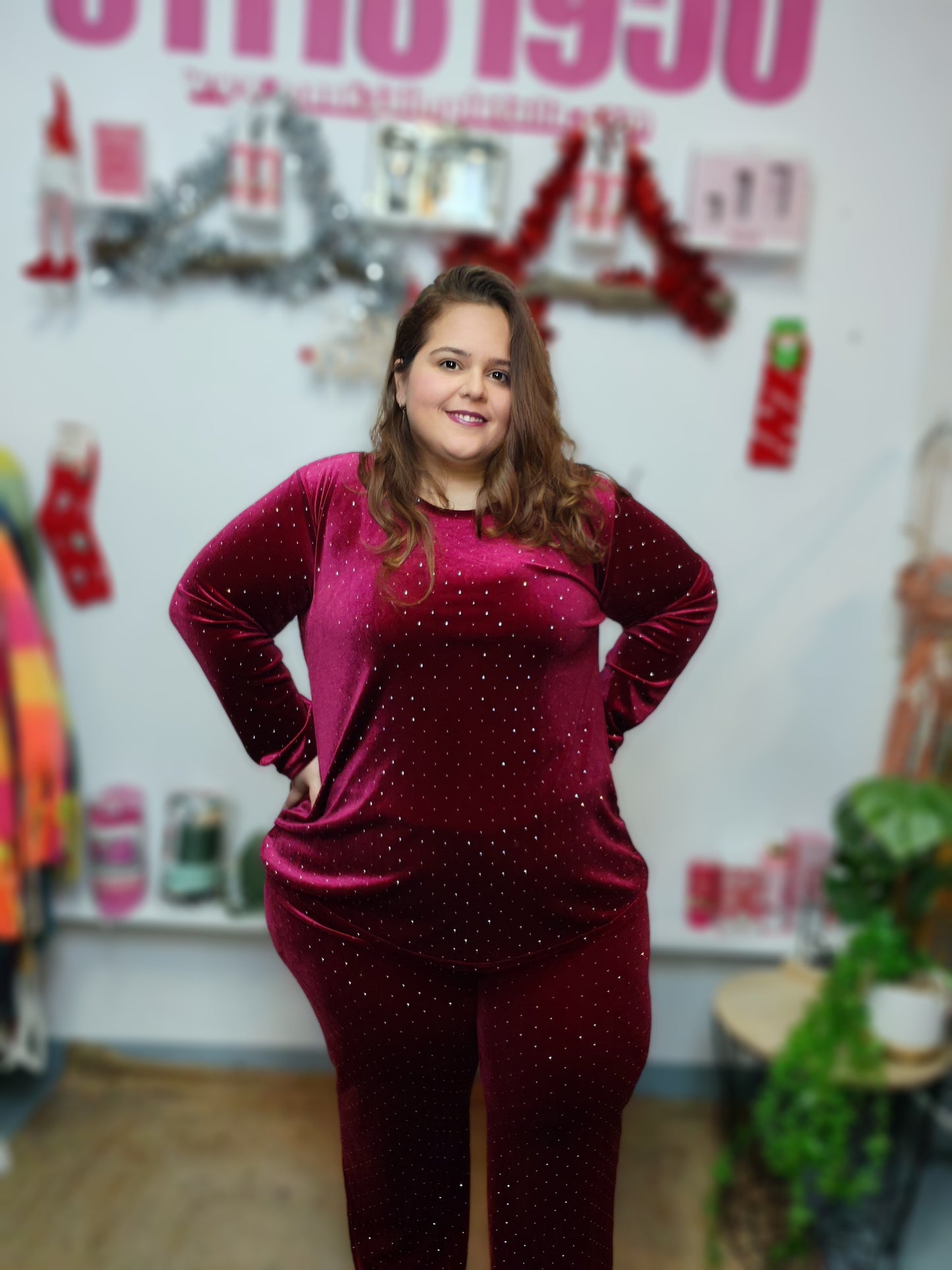 Pantalón Estrellado Maxi