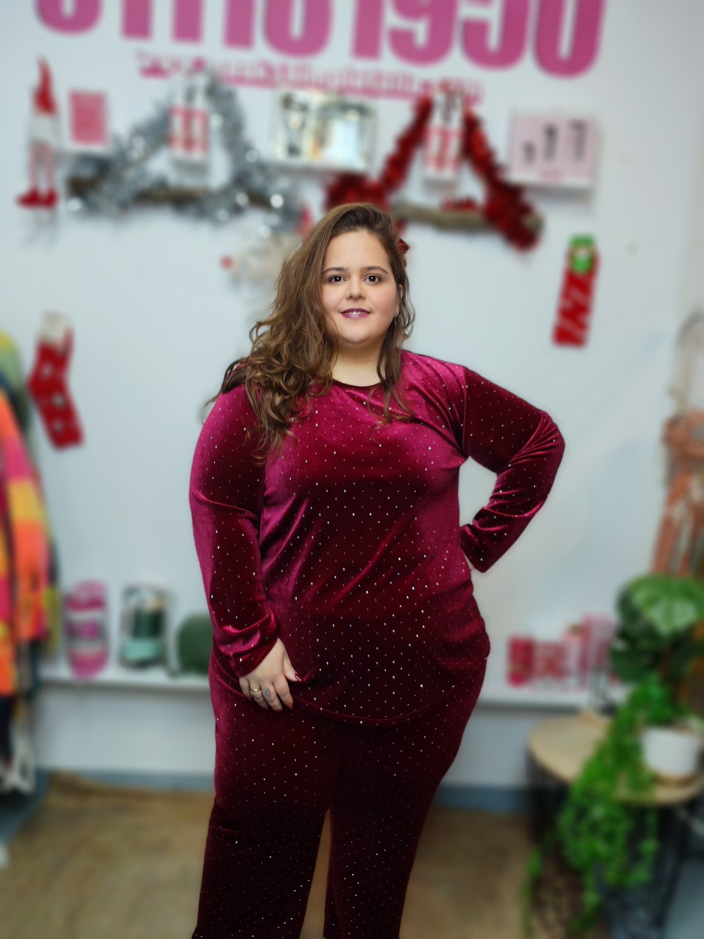 Pantalón Estrellado Maxi