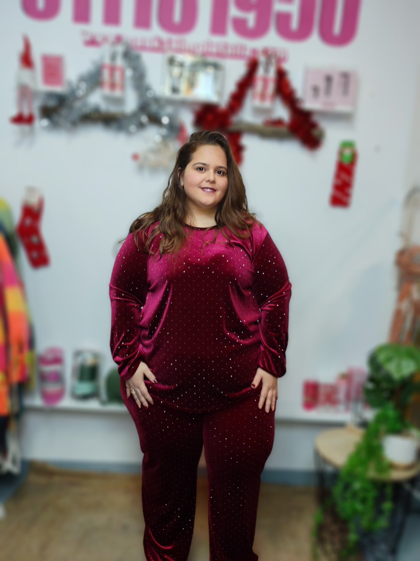 Pantalón Estrellado Maxi