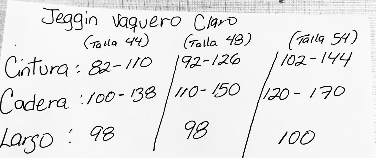 Jeggin Vaquero Claro
