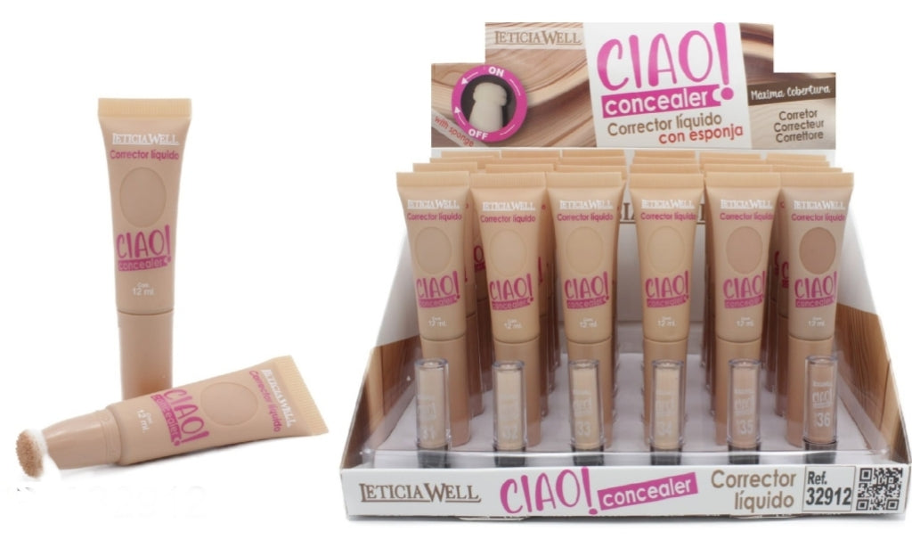 Corrector Liquido con Esponja