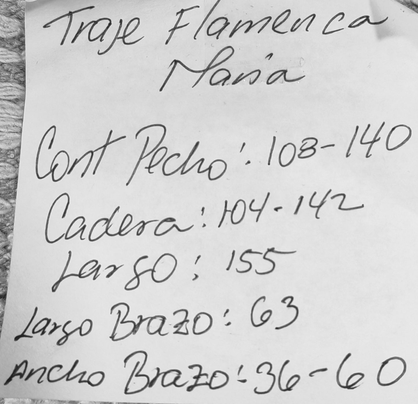 Traje Flamenca María