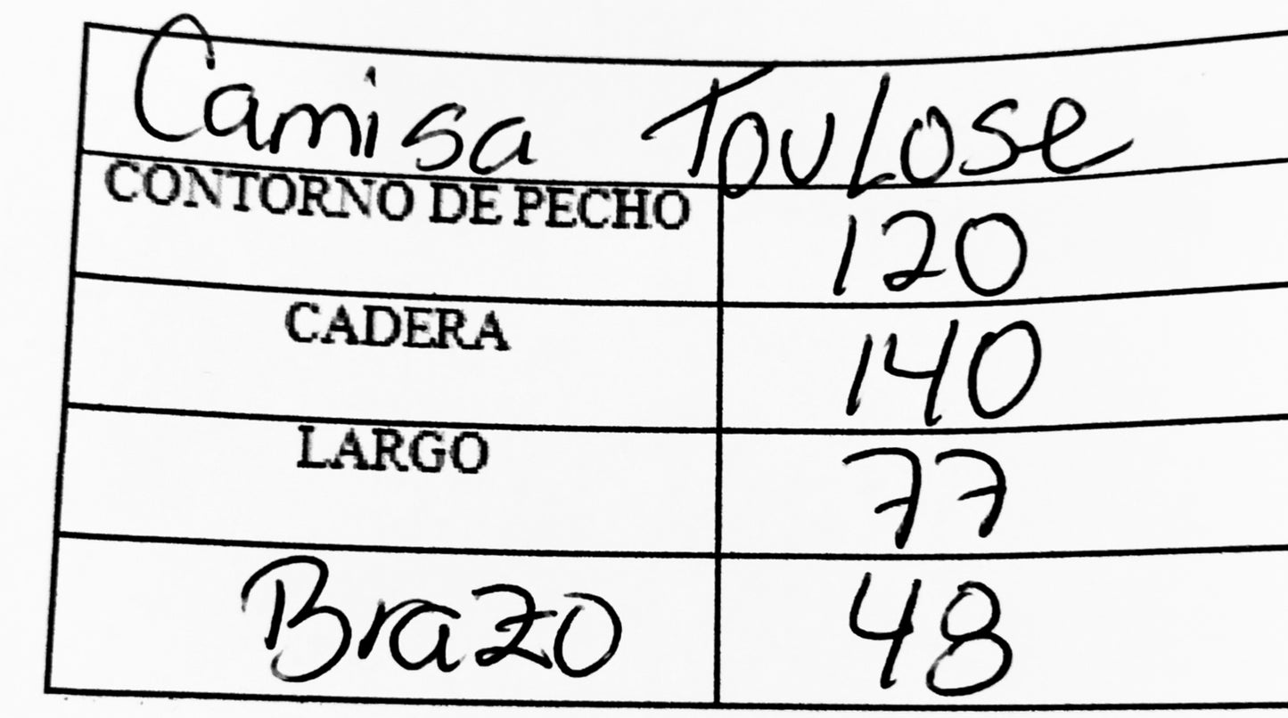 Camisa Toulosse