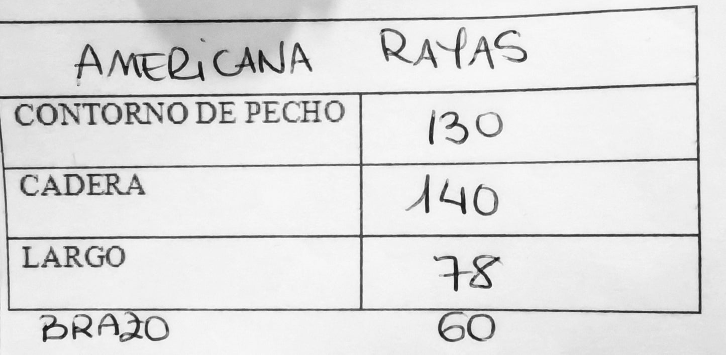 Americana Rayas