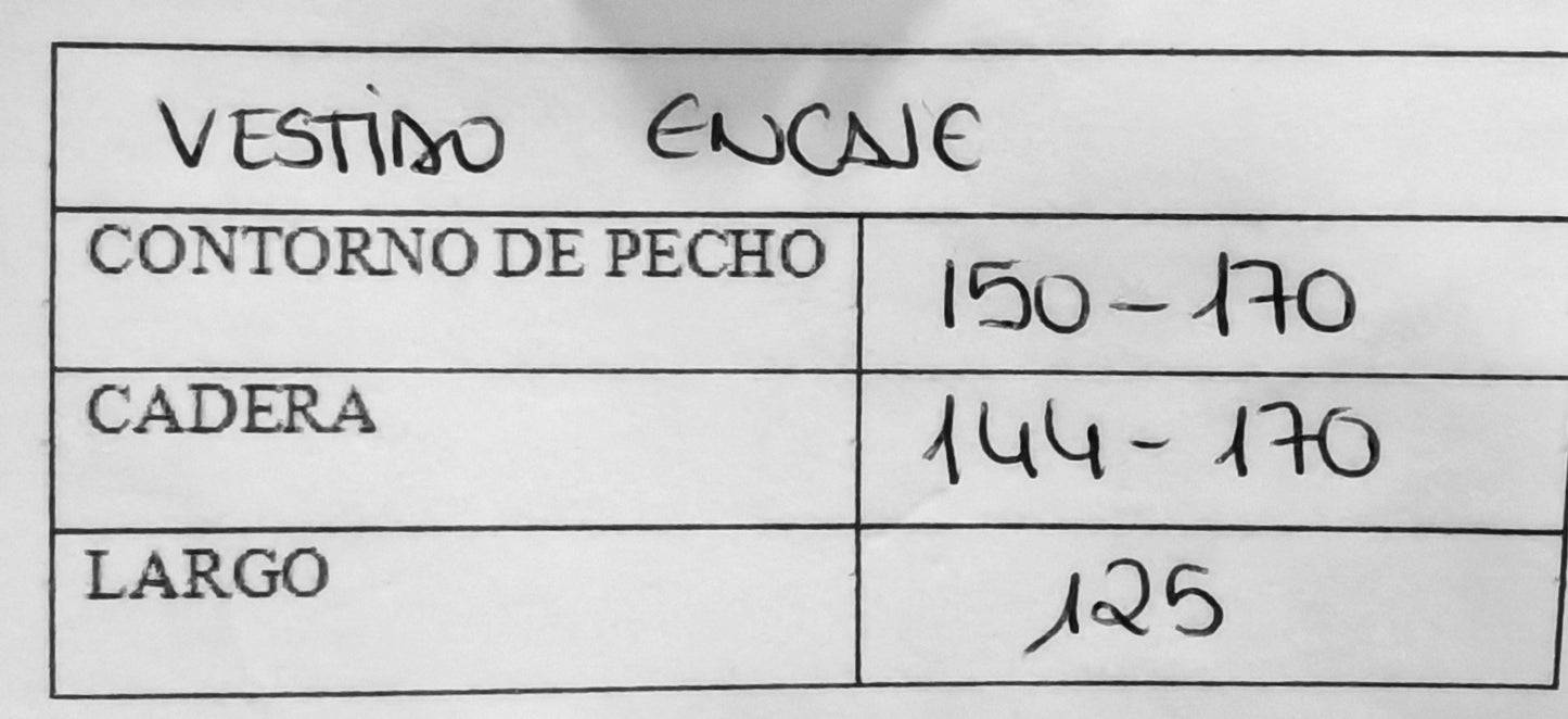 Vestido encaje