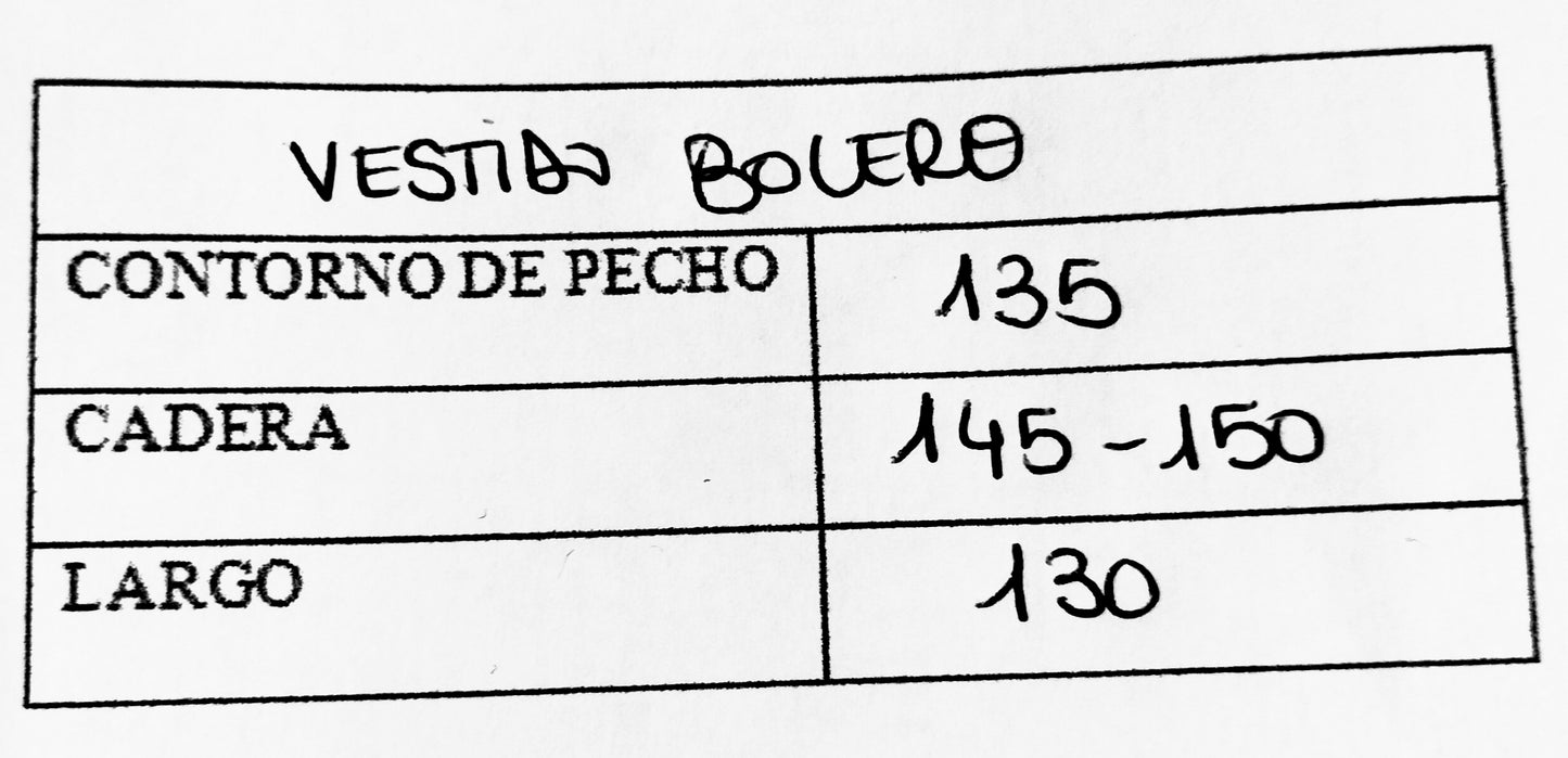 Vestido Bolero