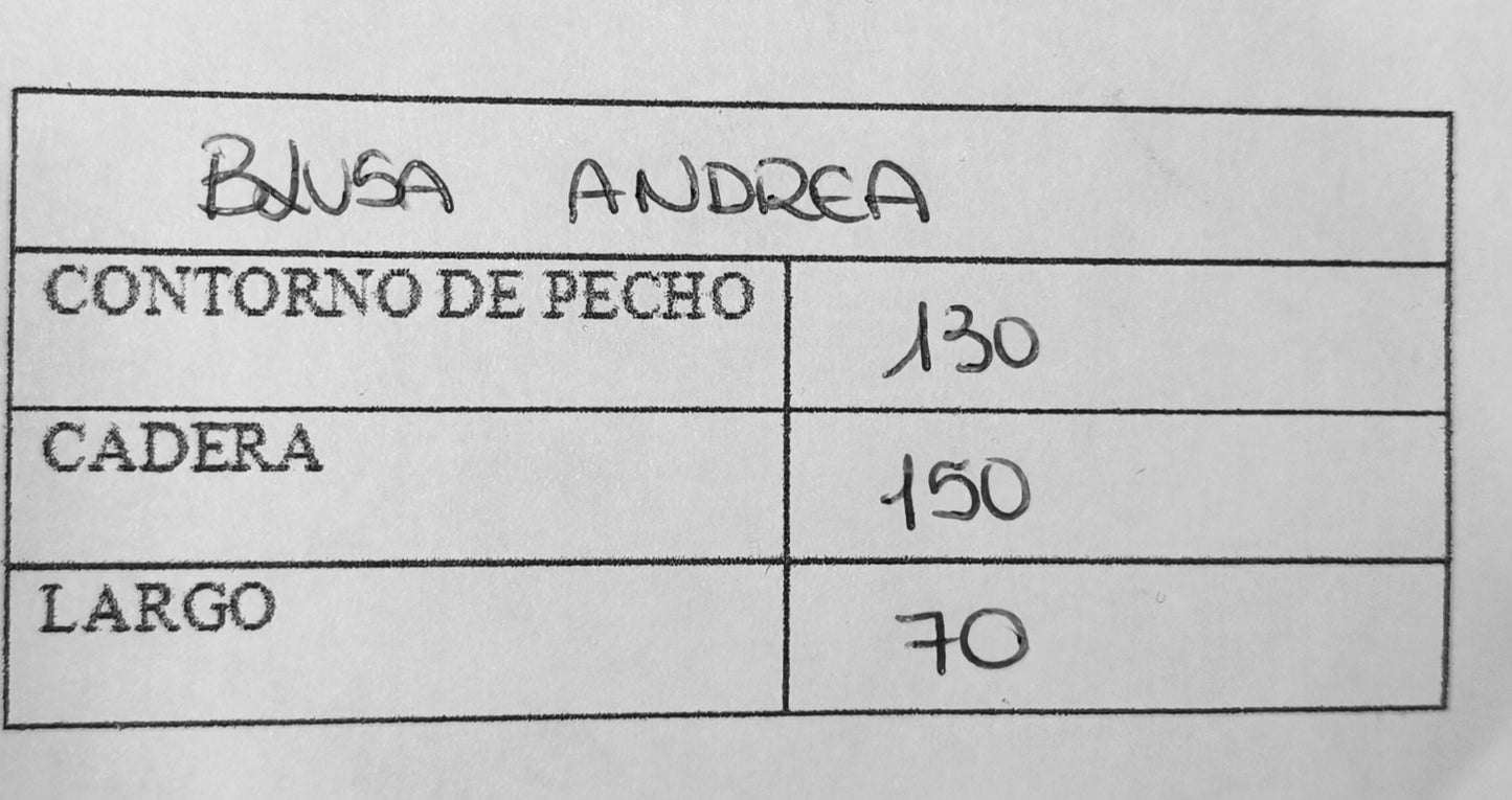 Blusa andrea