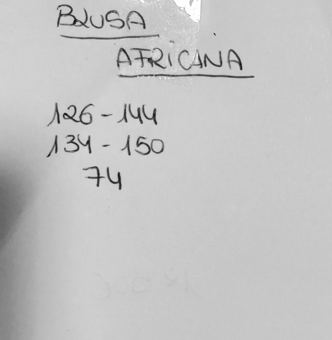 Blusa africana