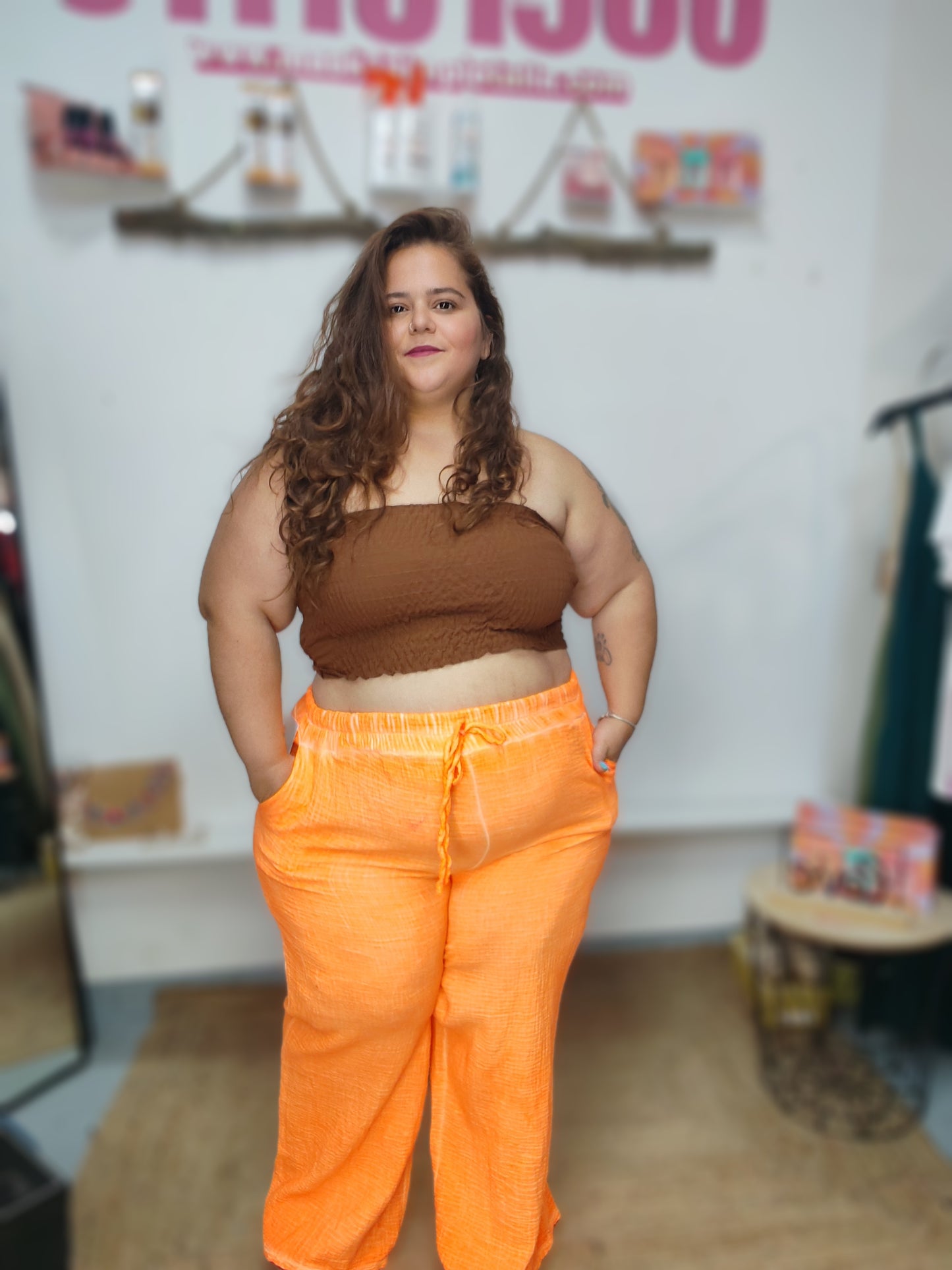 Pantalón Flúor