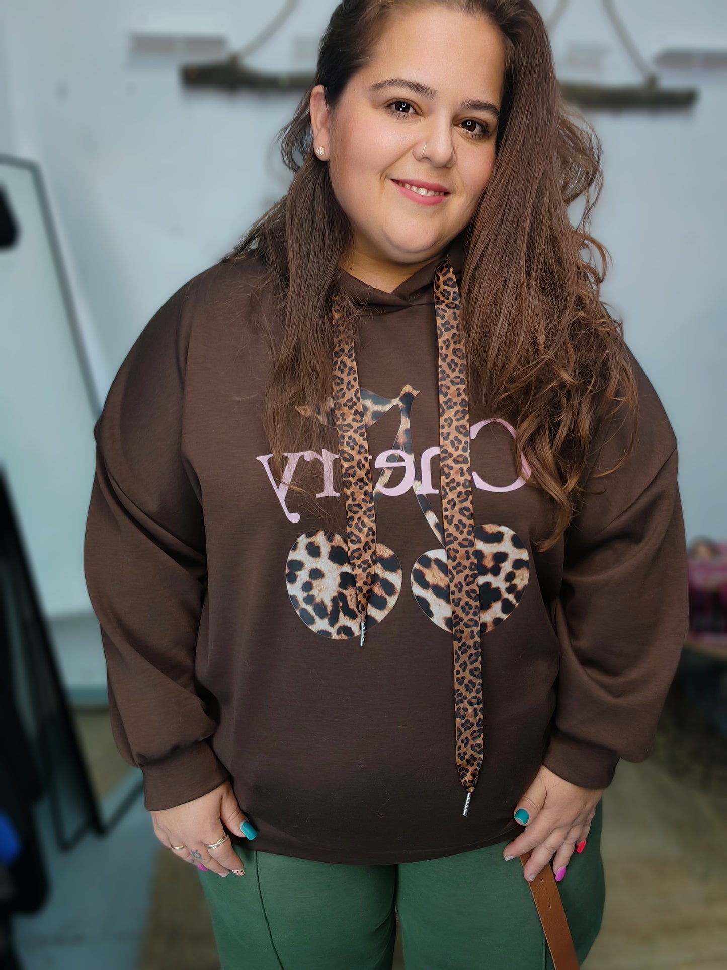 Sudadera cherry