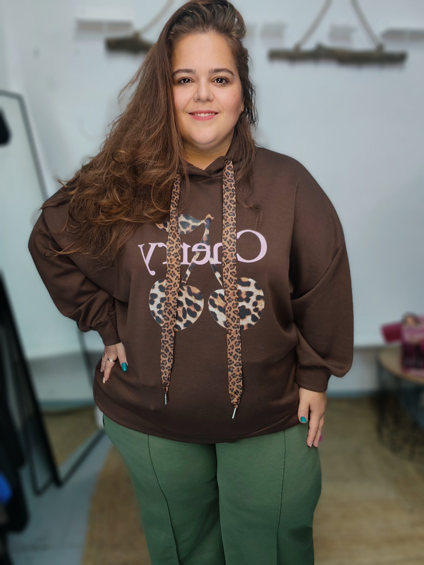 Sudadera cherry