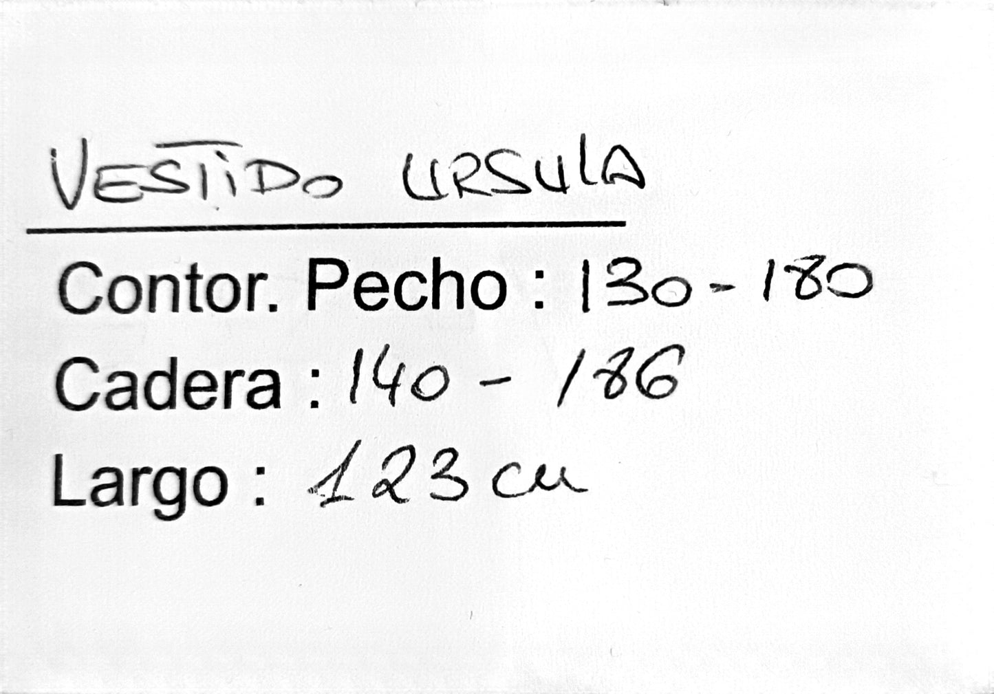 Vestido Úrsula