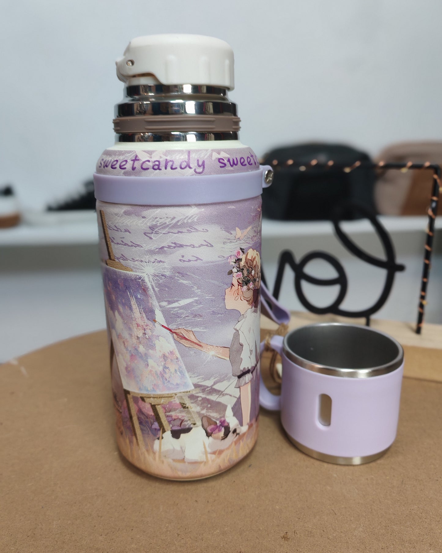 Termo con taza