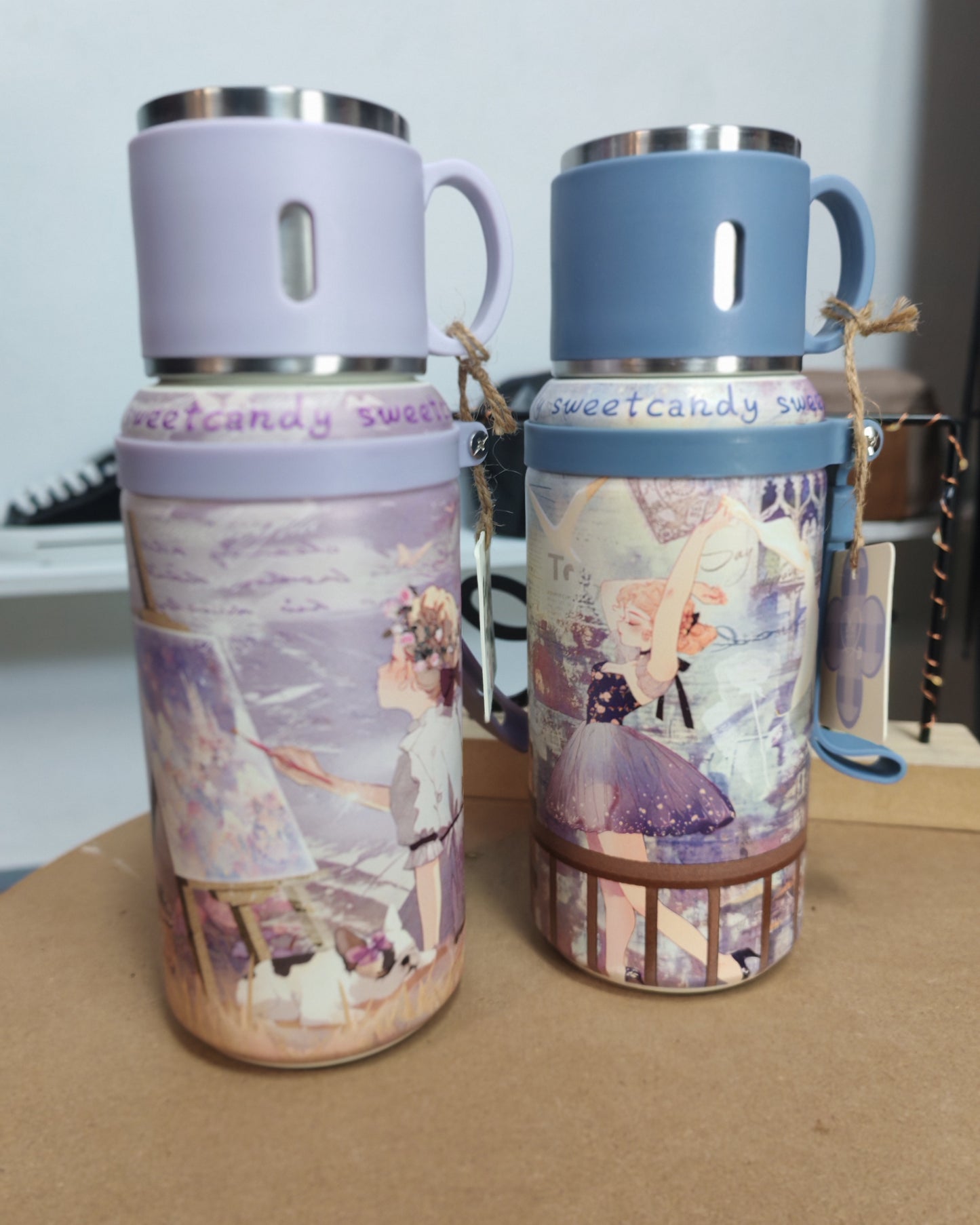 Termo con taza