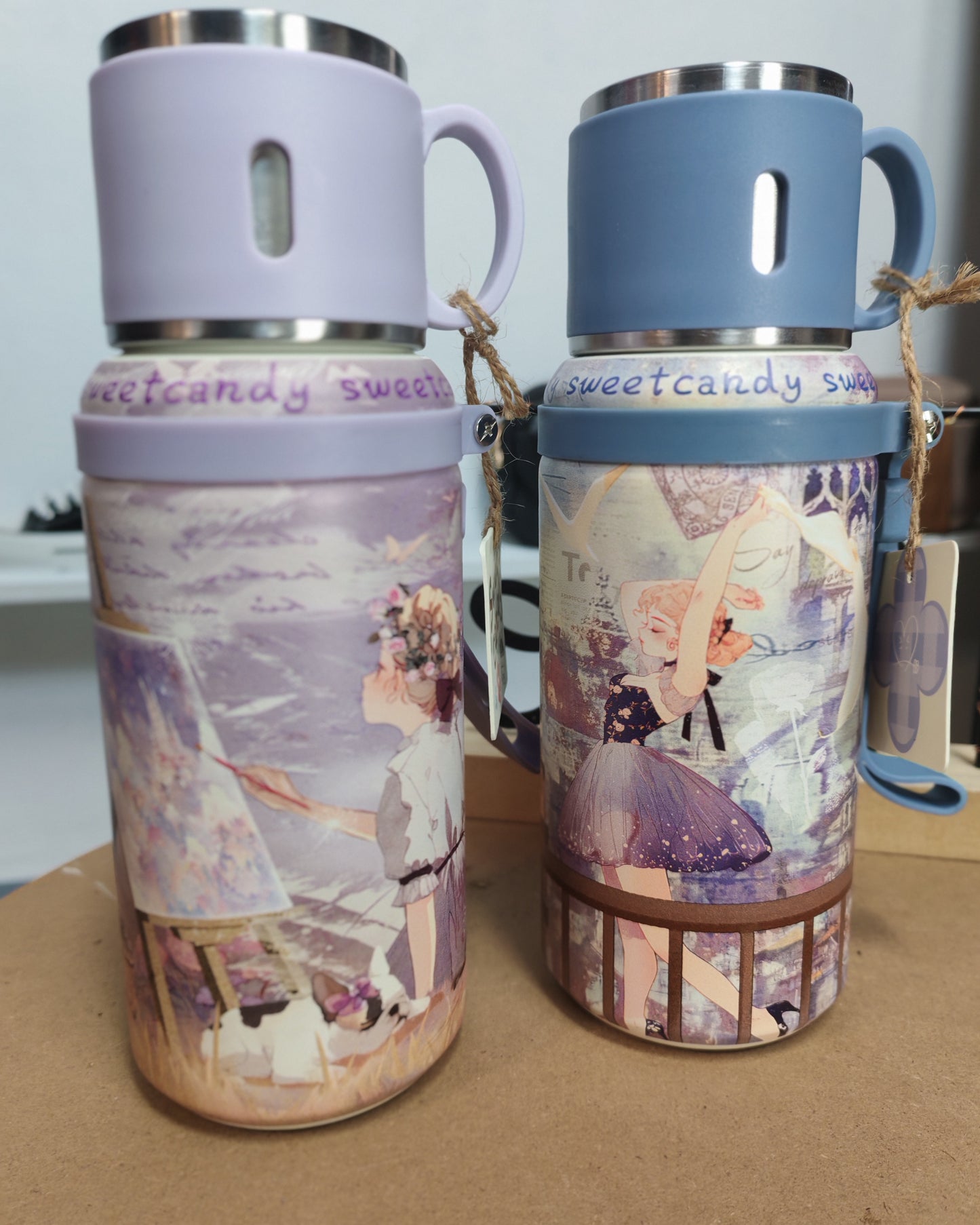 Termo con taza