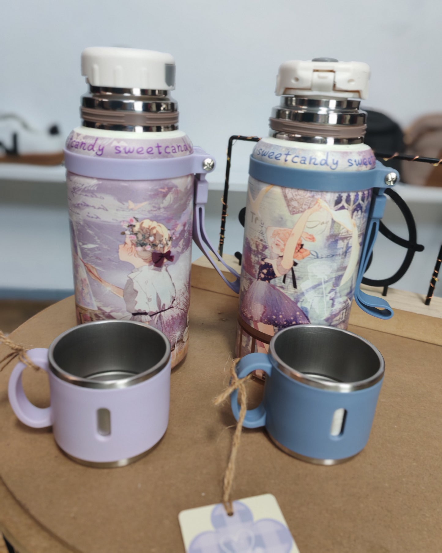Termo con taza