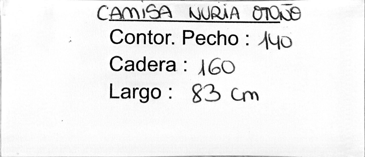 Camisa Nuria Otoño