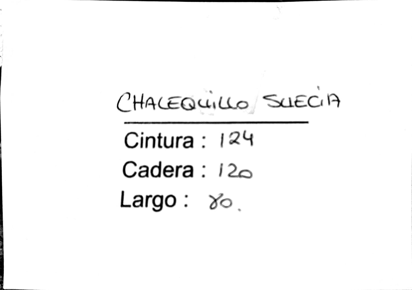 Chaleco Suecia