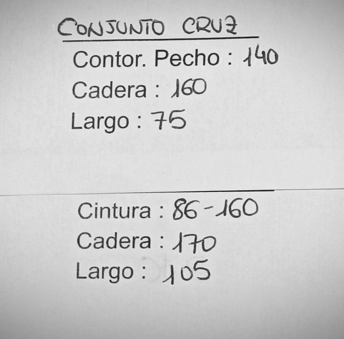 Conjunto Cruz
