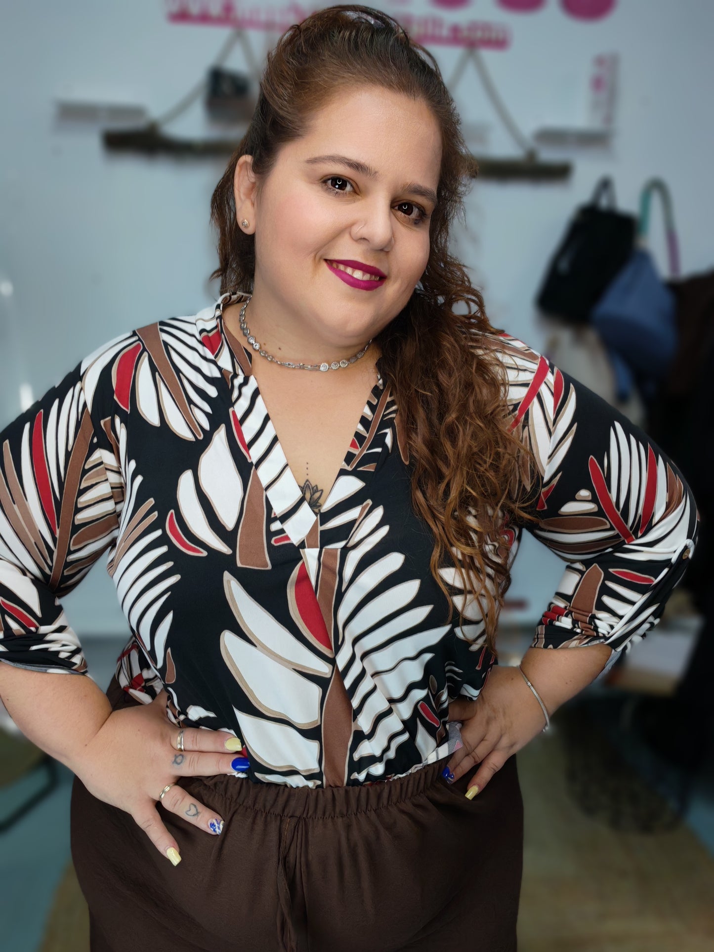 Blusa reina