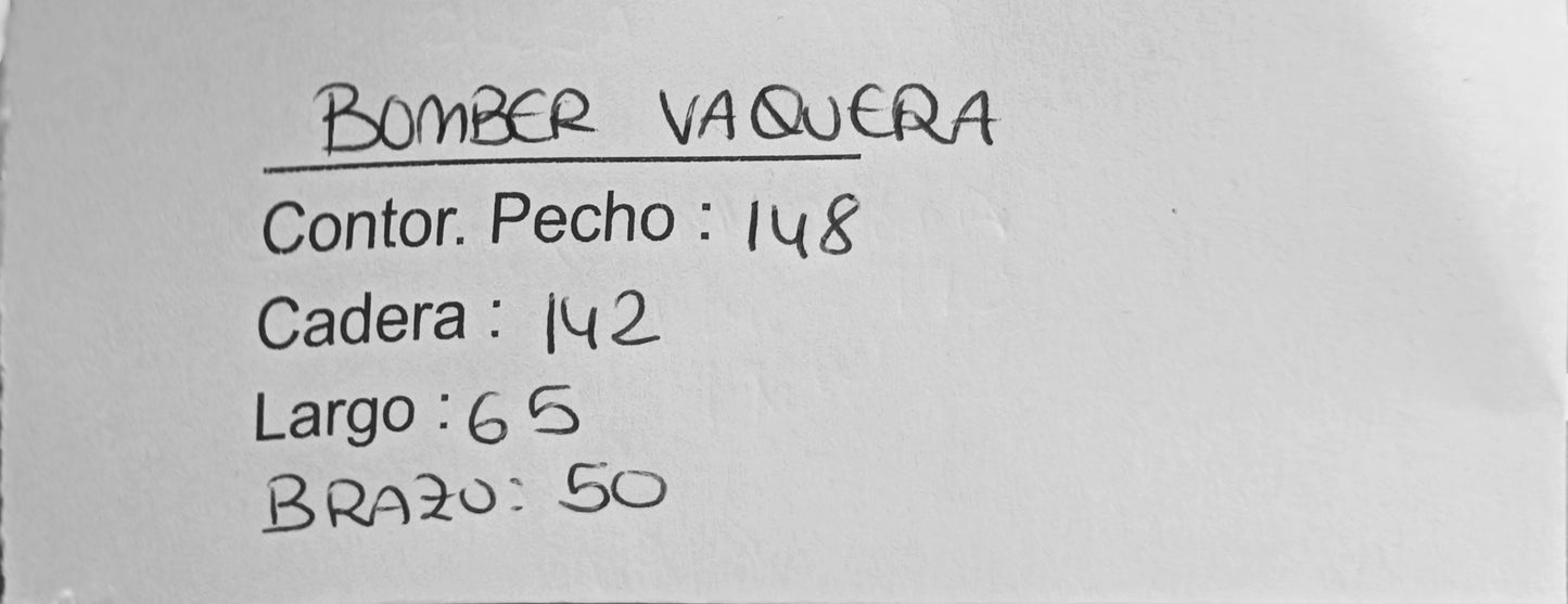Bomber vaquera Estrella