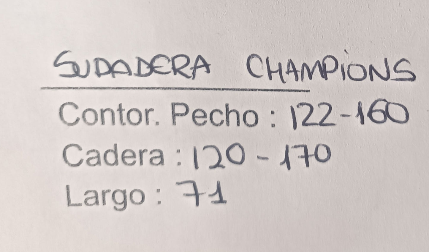 Sudadera champions