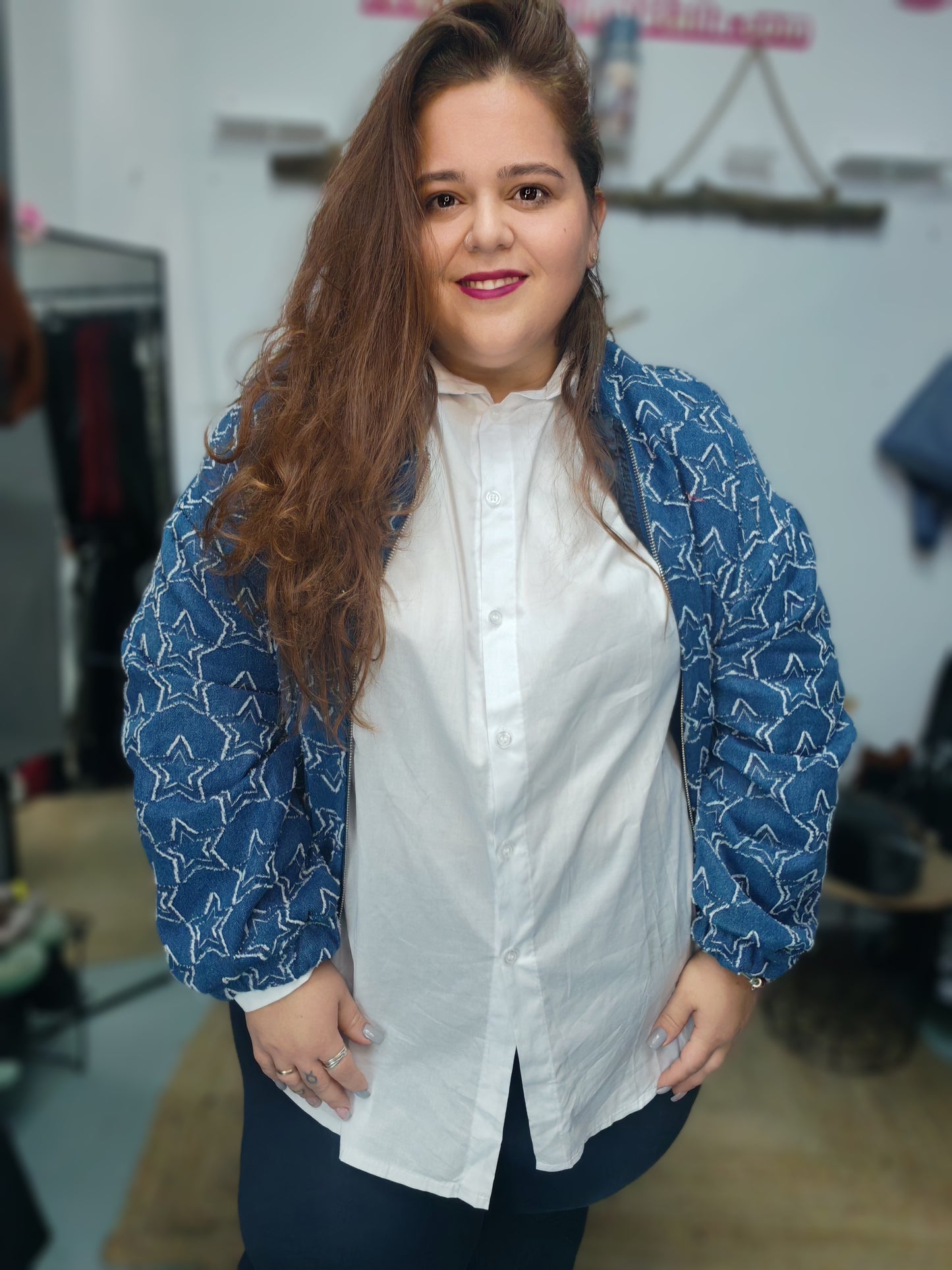 Bomber vaquera Estrella