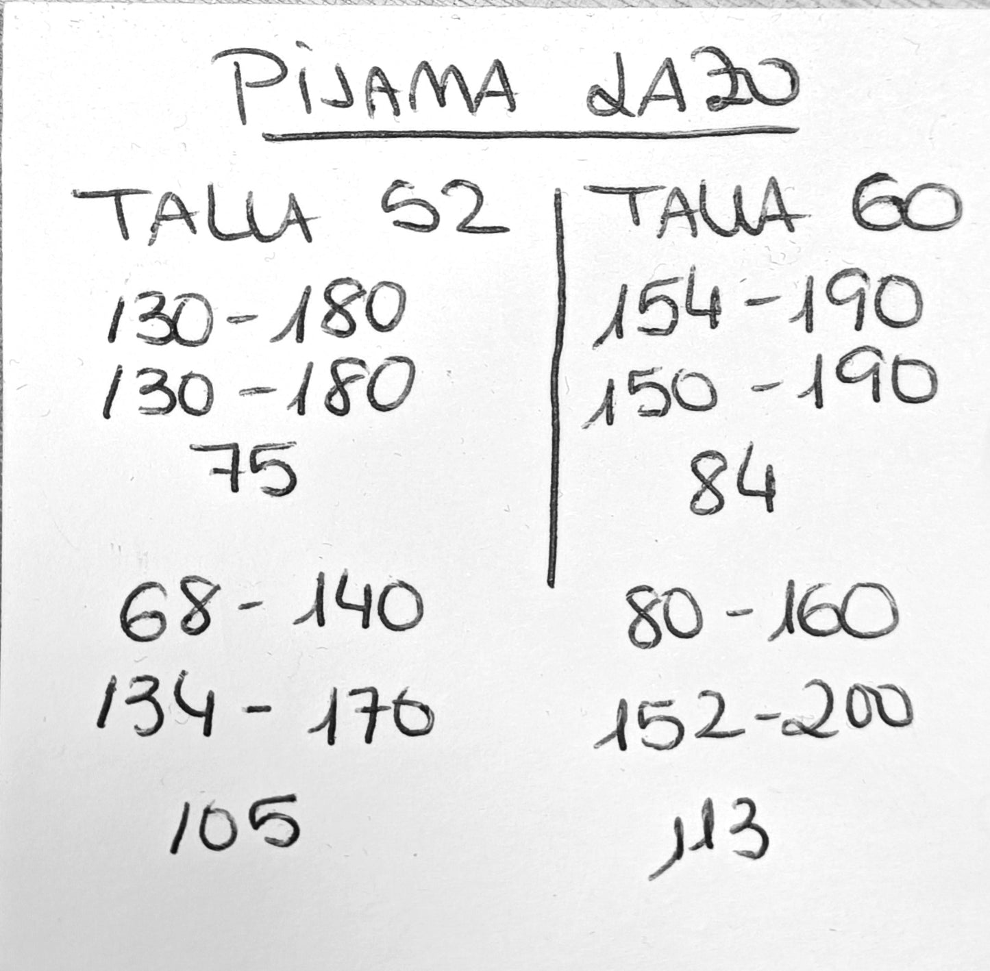 Pijama Lazo