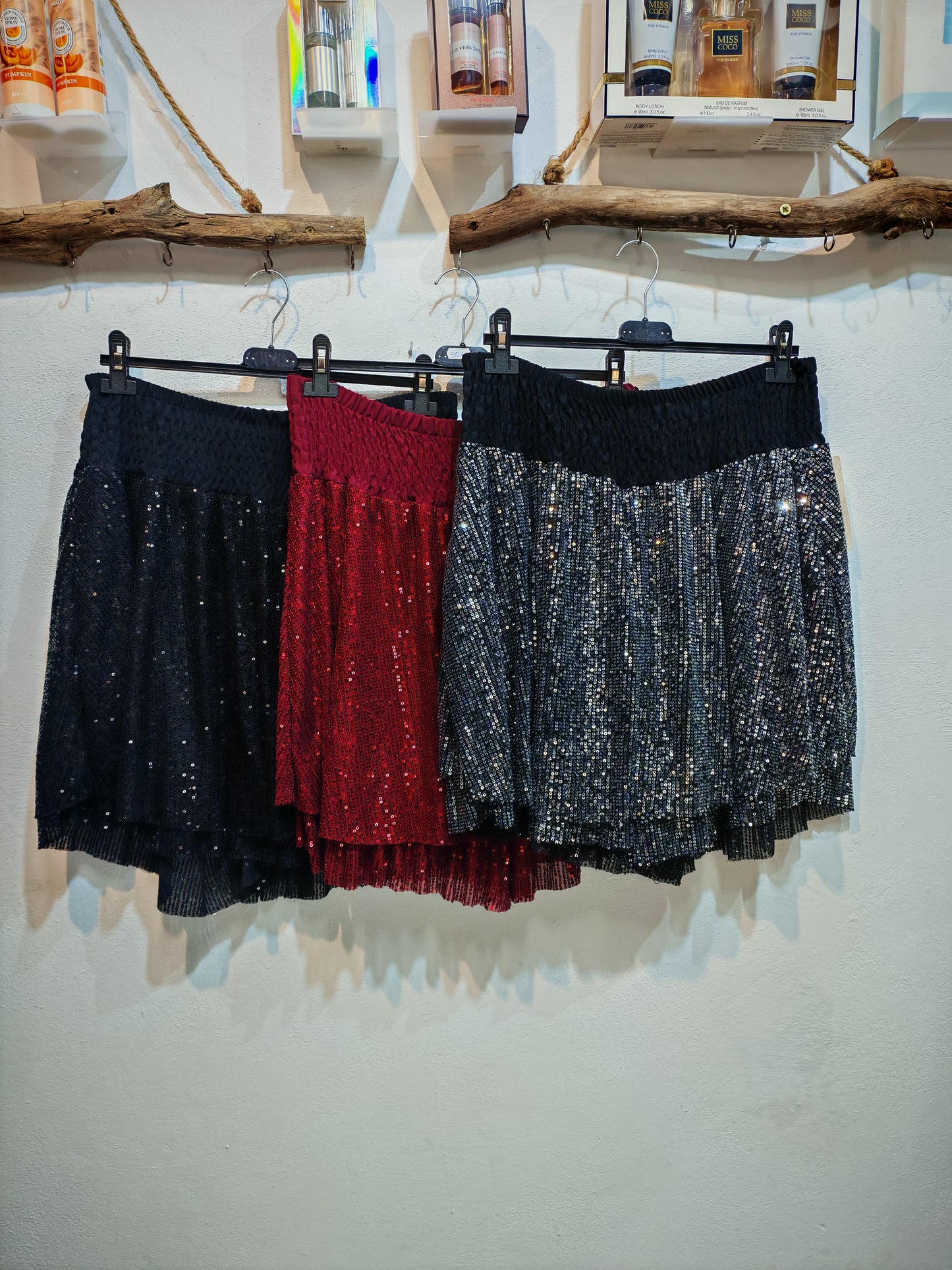 Falda pantalón Lentejuelas