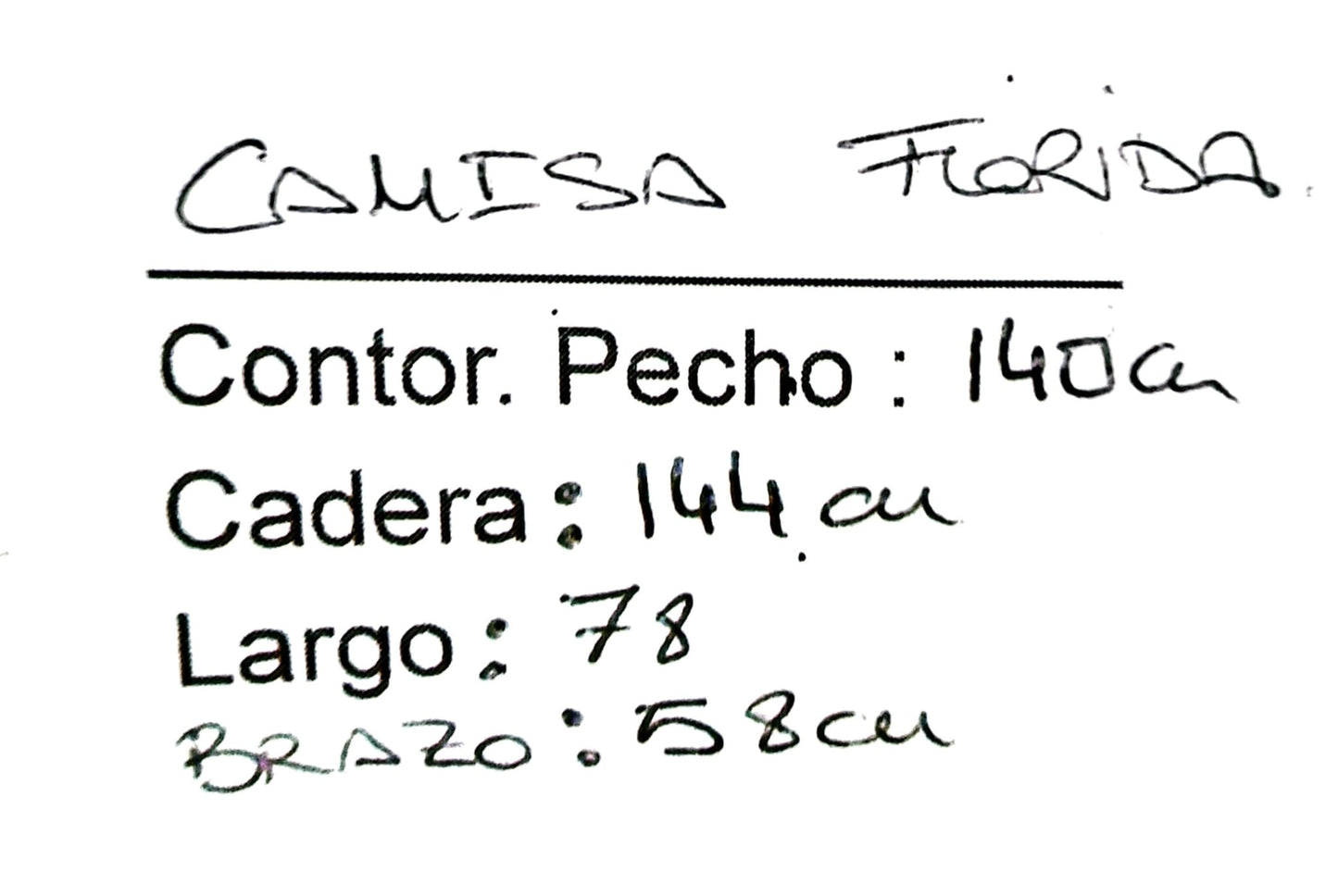 Camisa Florida
