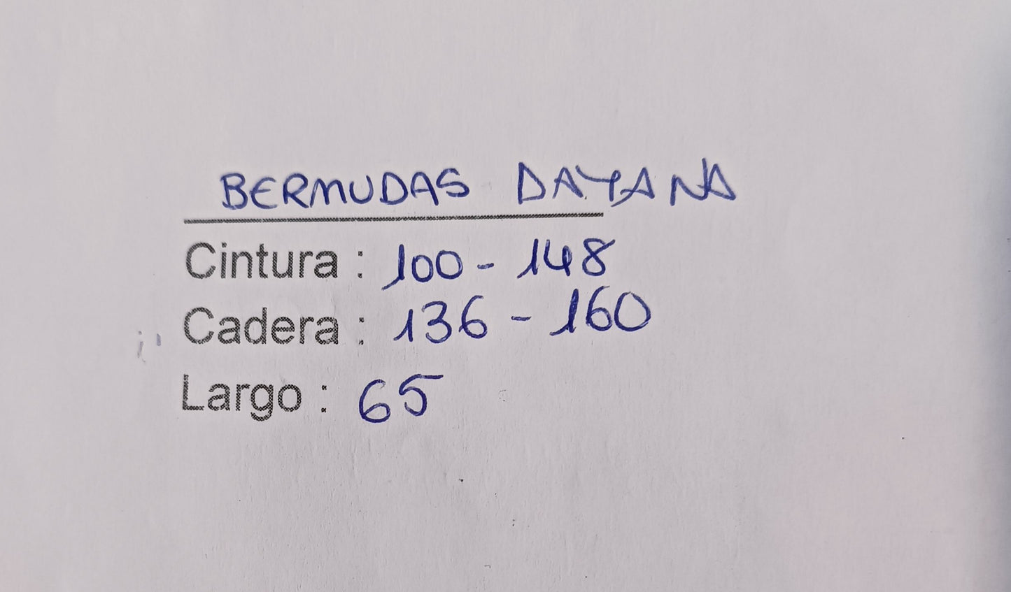 Bermudas Dayana