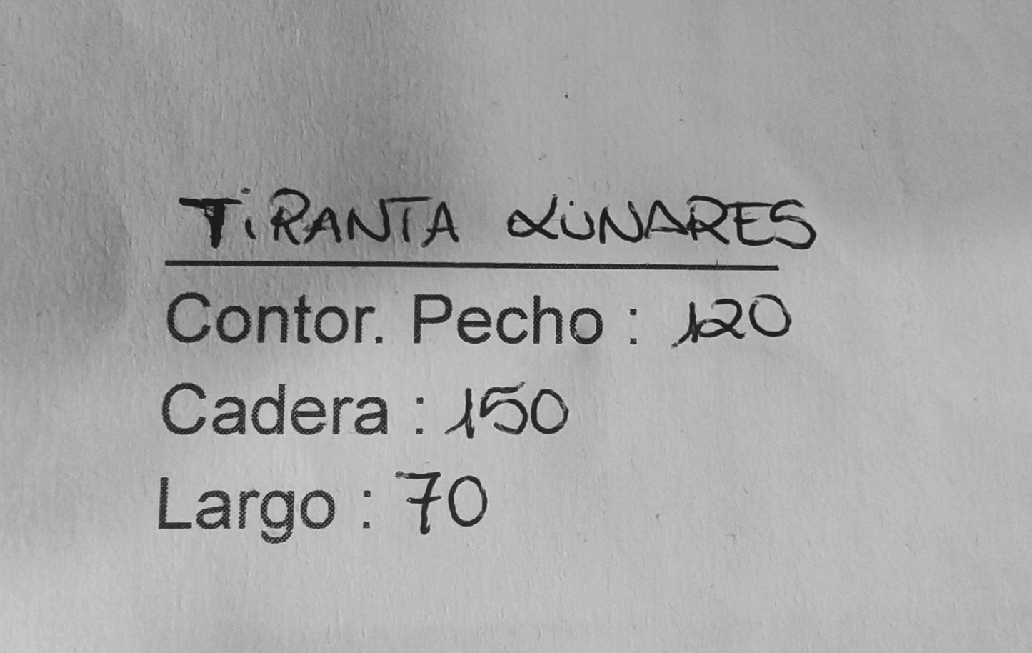 Blusa Tirantas Lunares