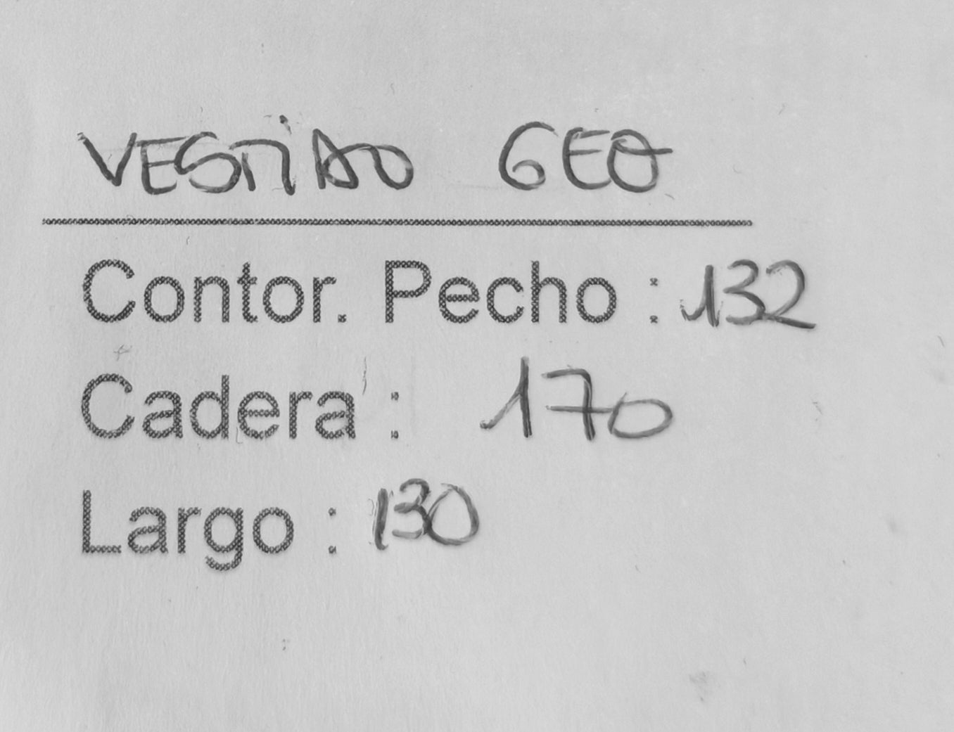 Vestido Geo