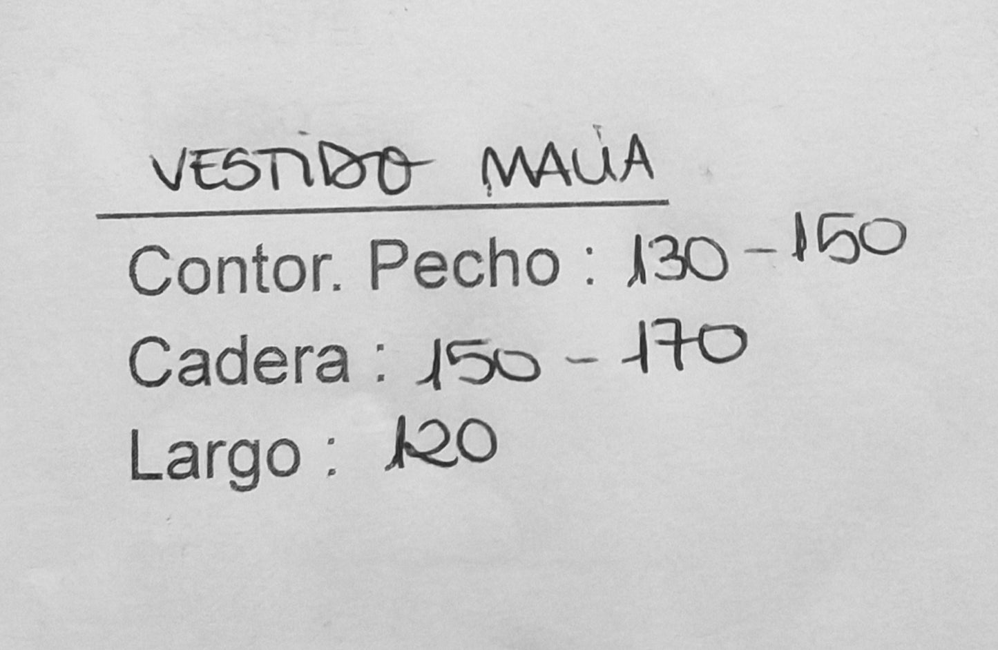 Vestido Malia