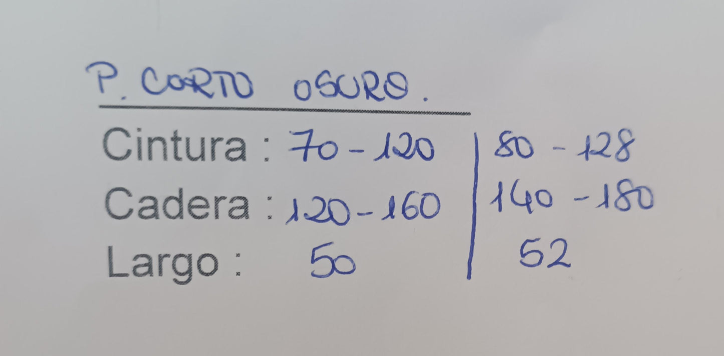 Pantalon Corto Oscuro