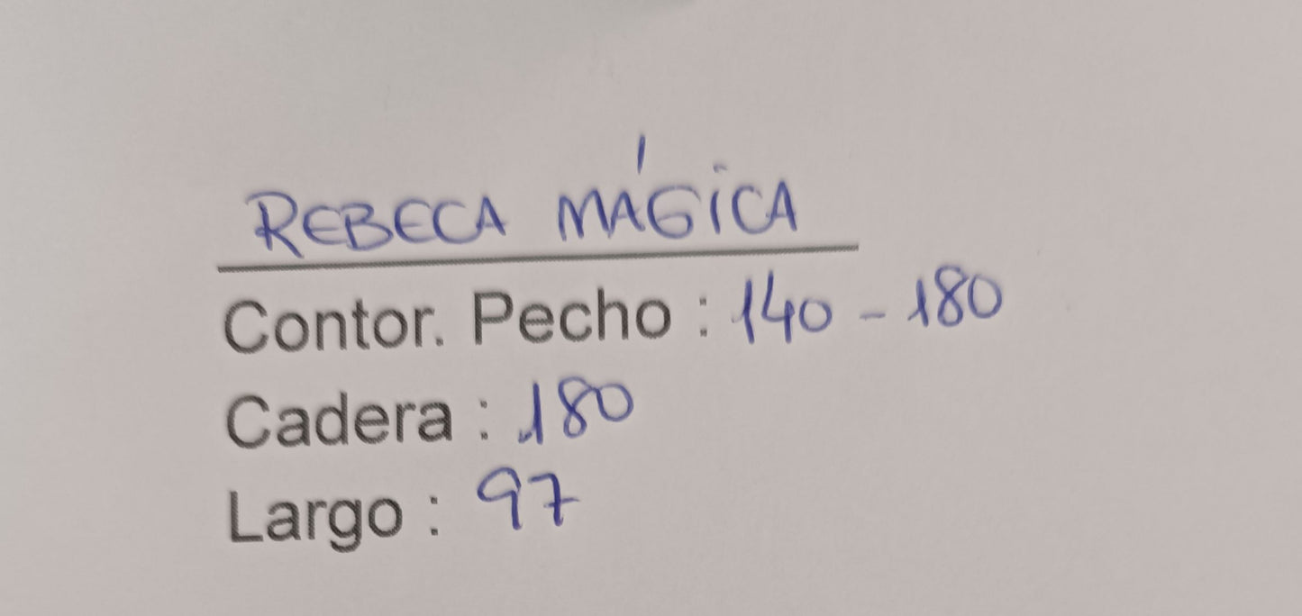 Rebeca mágica larga