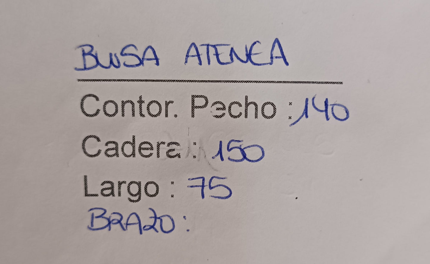 Blusa Atenea