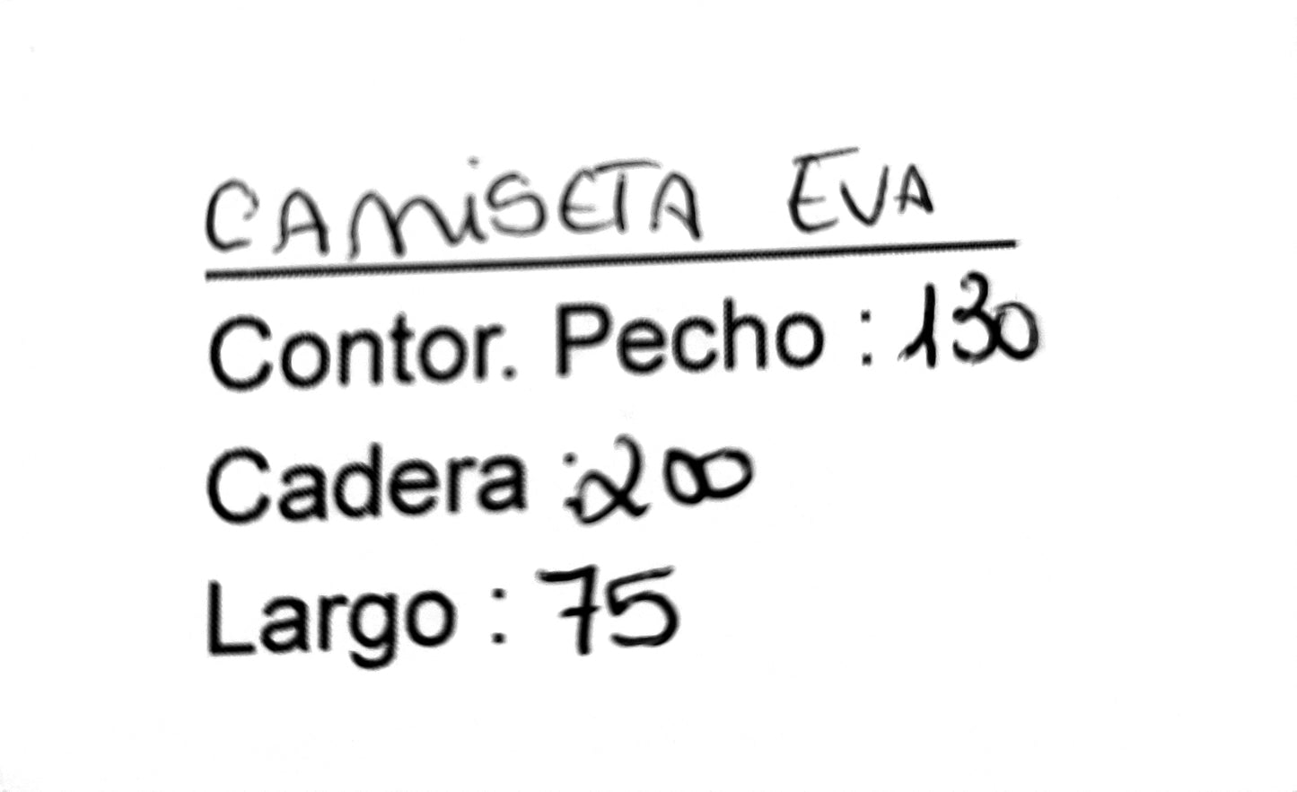 Camiseta Eva Estampada