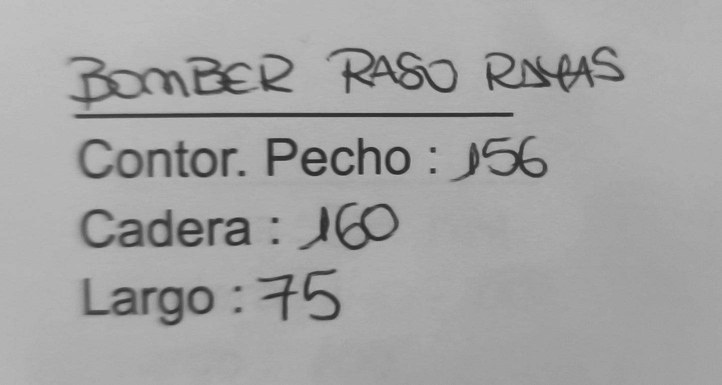 Bomber rayas