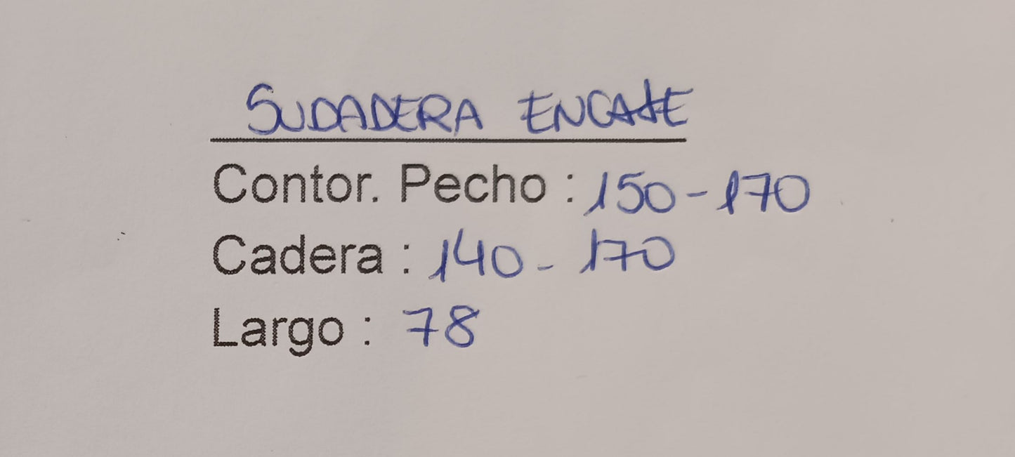 Sudadera Encaje