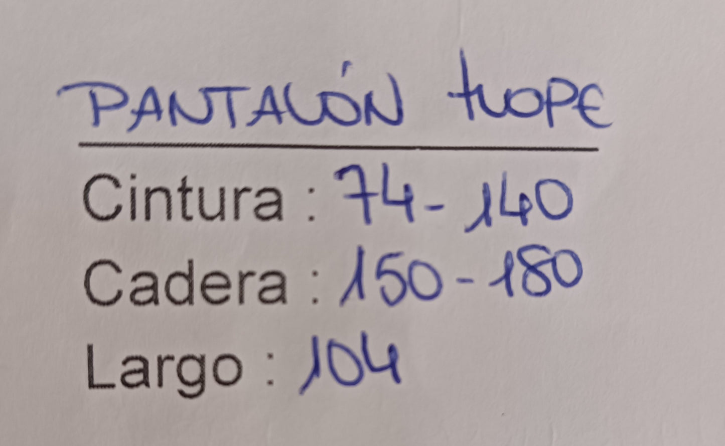 Pantalón Hope
