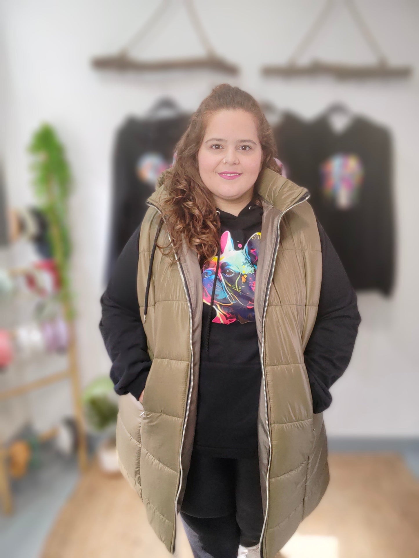 Chaleco acolchado Talla Gran