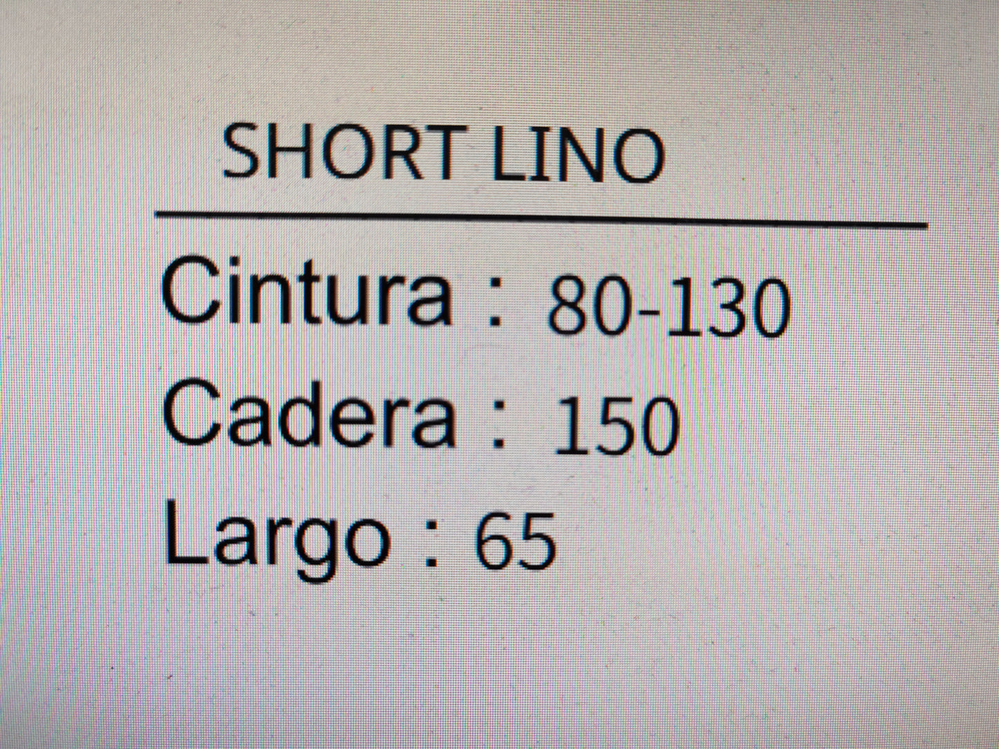 Short Lino