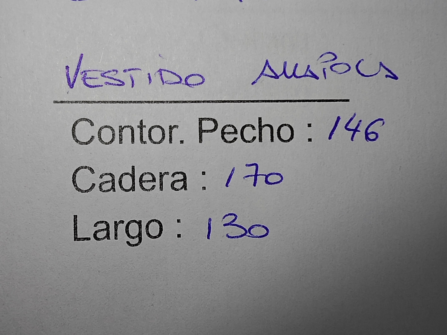 Vestido Amapola
