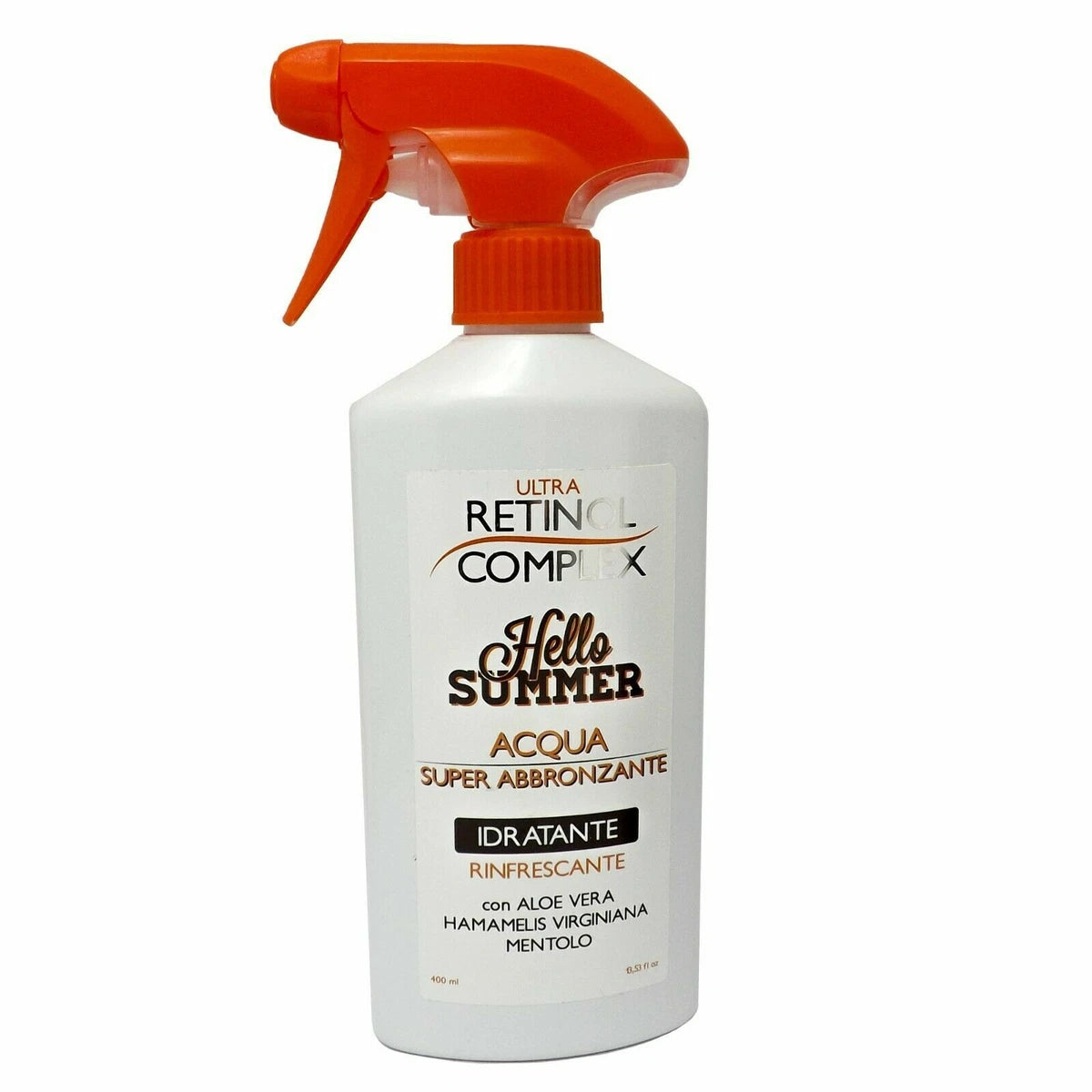 Agua bronceadora