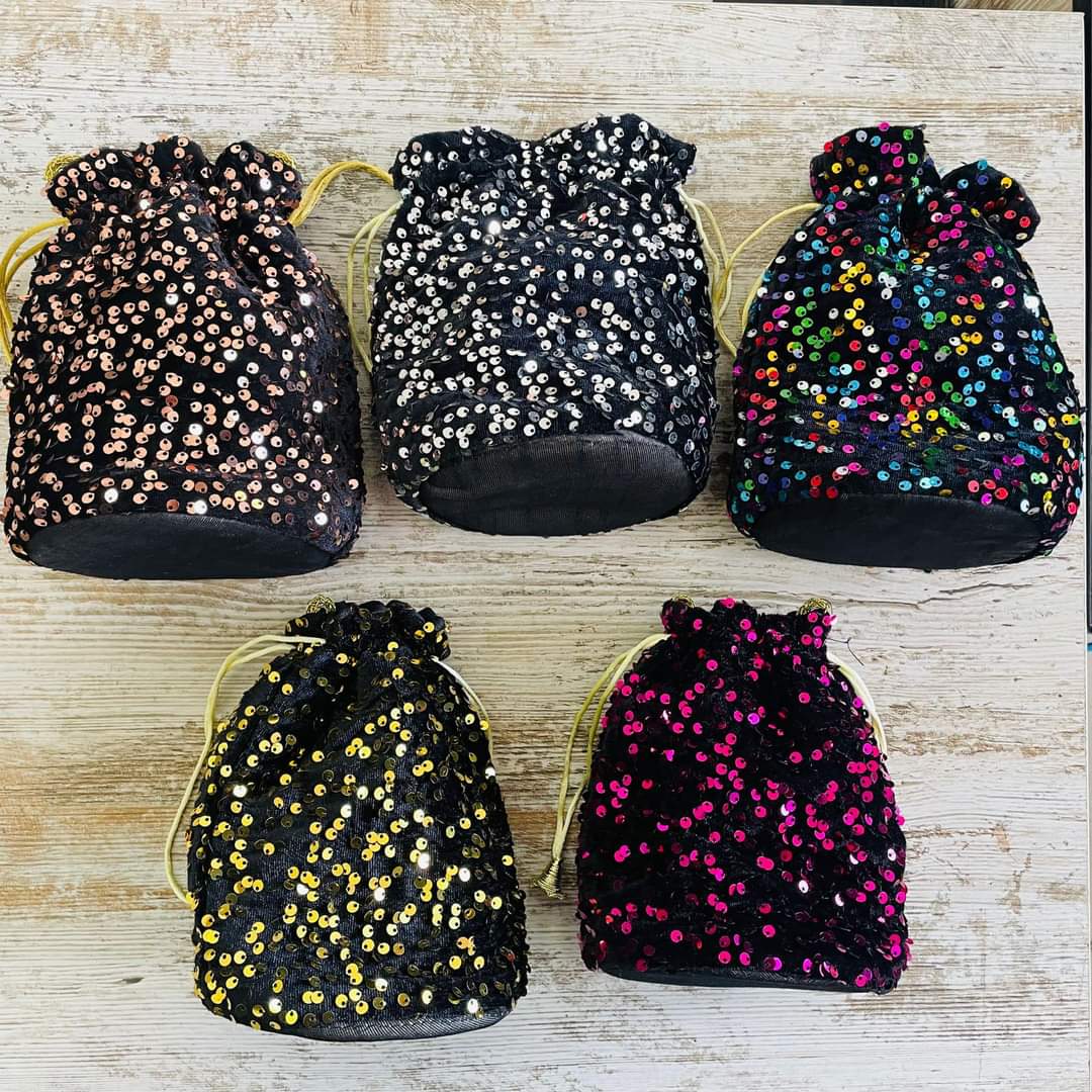 Bolso - bombonera lentejuelas