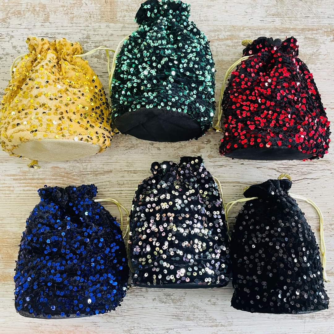 Bolso - bombonera lentejuelas