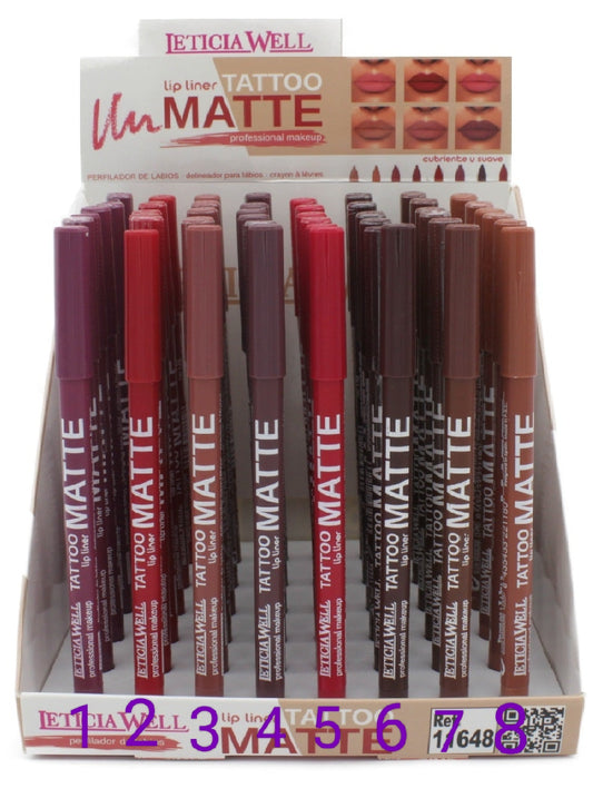 Perfilador labios matte tatto