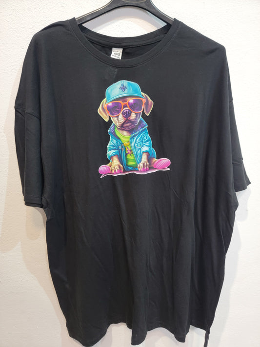 Camiseta manga corta fashion dog