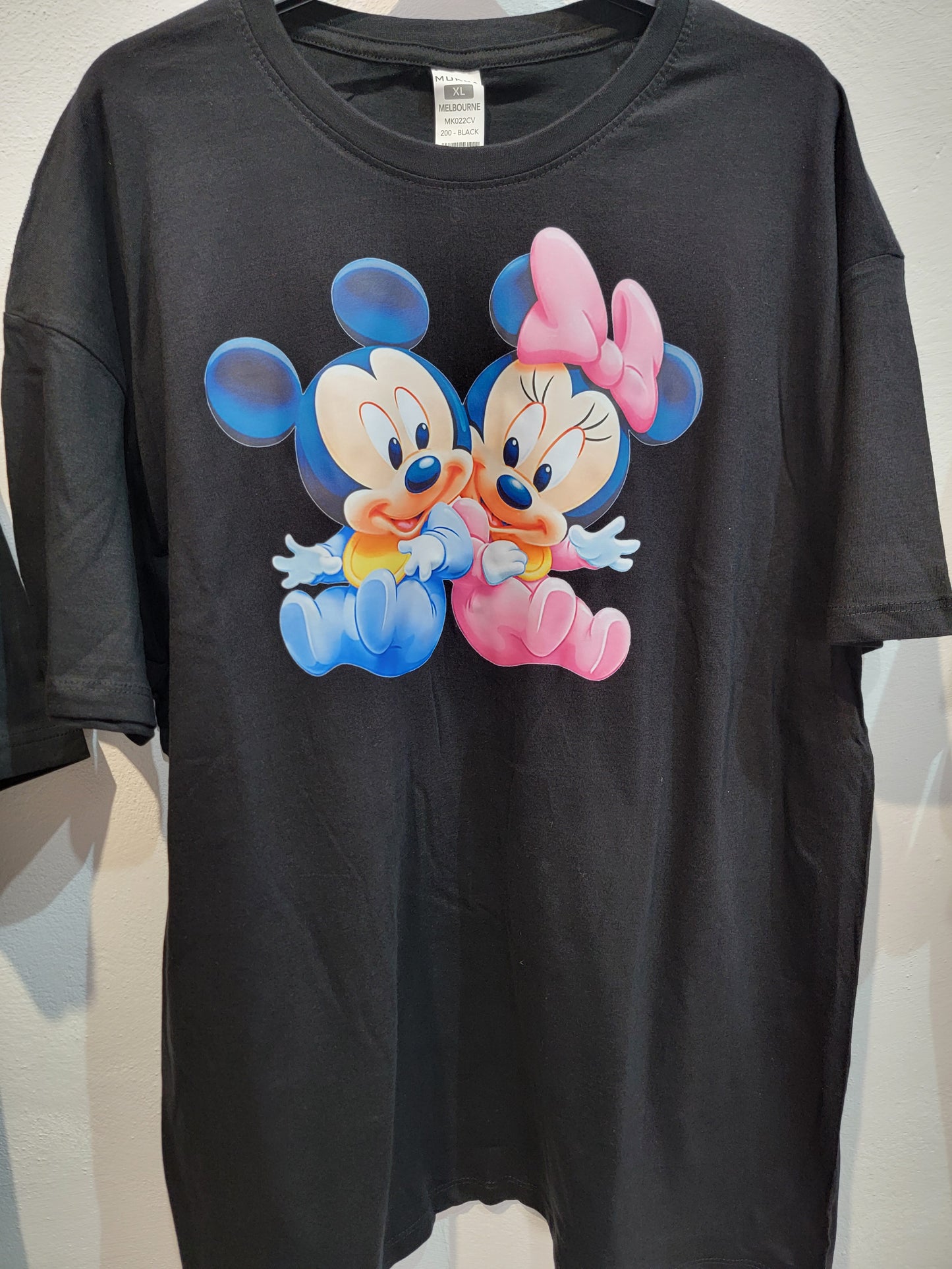 Camiseta baby pareja disney